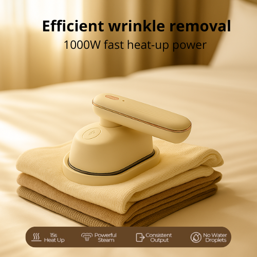 Portable Steam Iron - Compact Travel