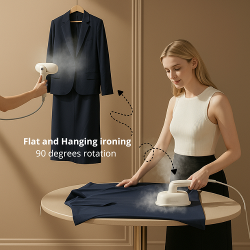 Portable Steam Iron - Compact Travel