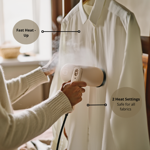 Portable Steam Iron - Compact Travel